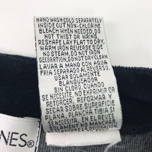 Victoria Jones Christmas Cardigan Sweater Black Velour Applique Holiday Medium - Picture 8 of 10